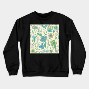 Hand drawn floral pattern Crewneck Sweatshirt